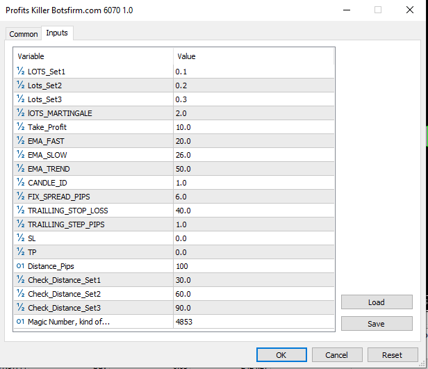 Optimize the Robot's Settings