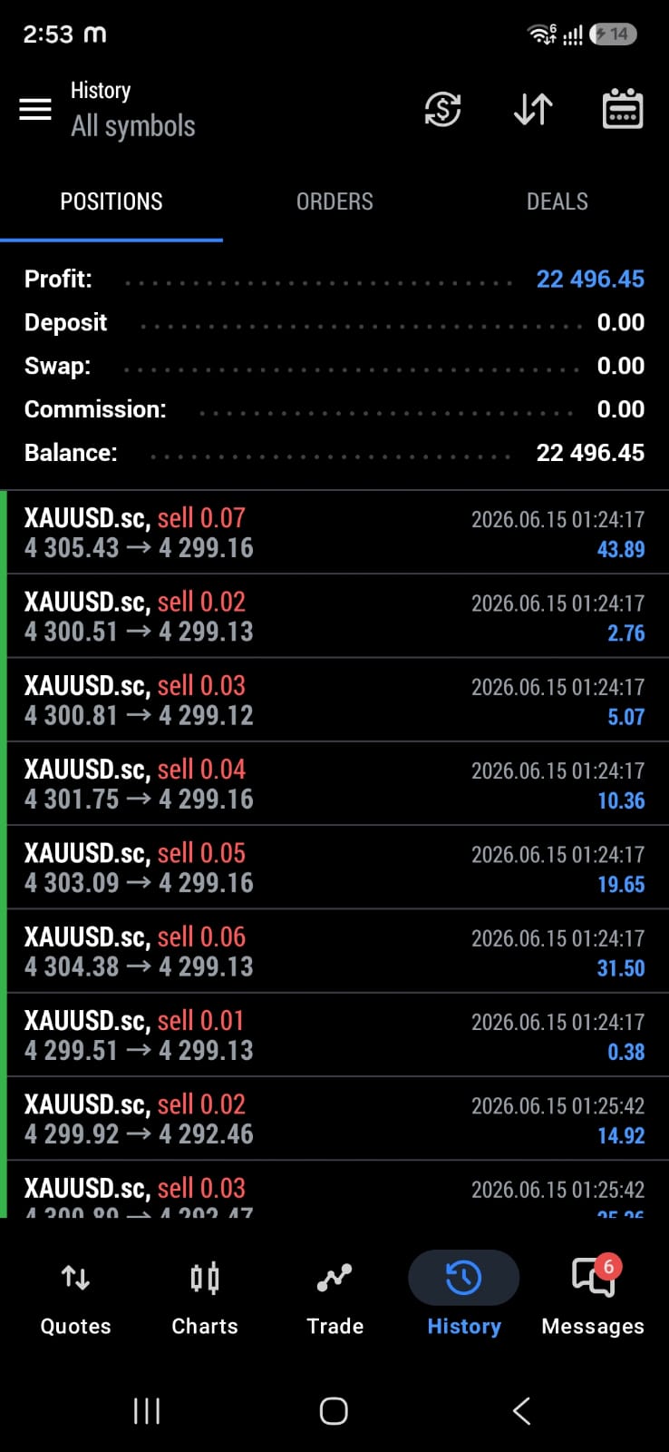 Profit Result