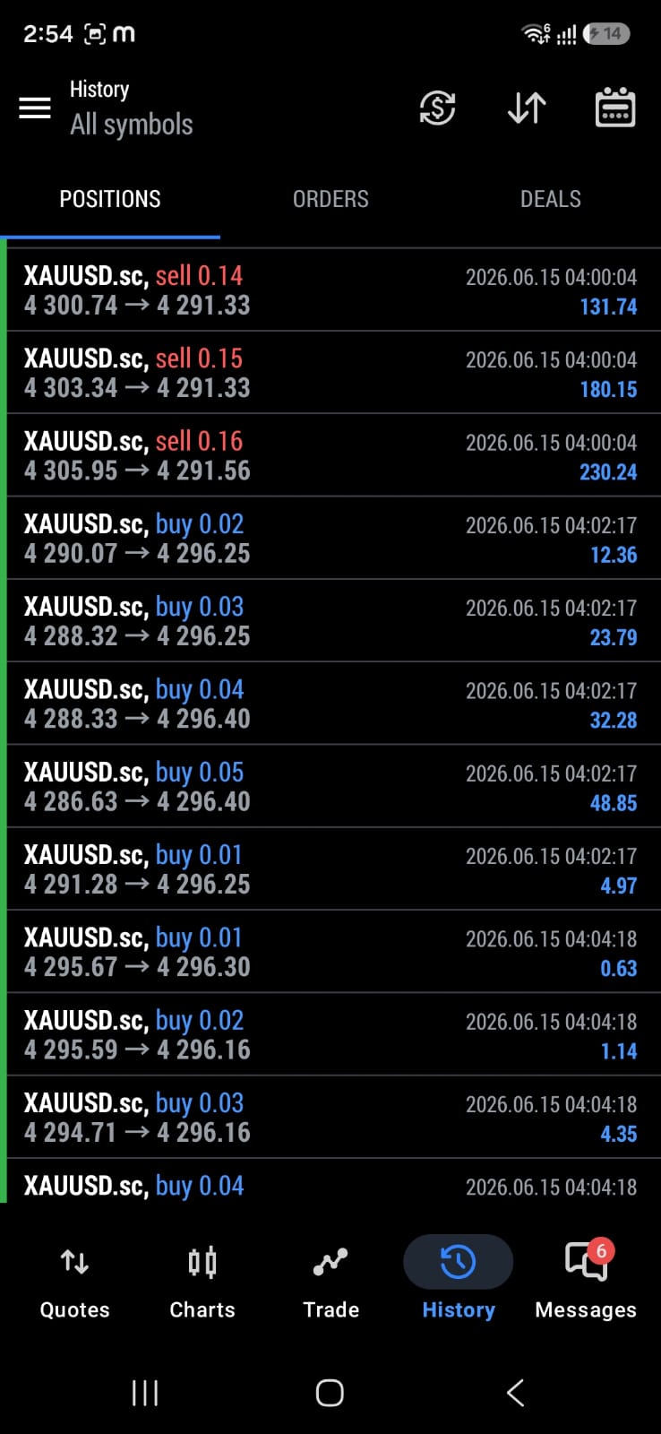 Profit Result